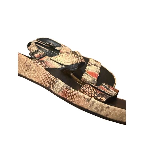 Thierry Rabotin Uno Python Snake Sandals Sz. 39 (US 8.5) - Picture 13 of 13